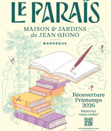 Recherche AGENT D’ACCUEIL ET DE MÉDIATION CULTURELLE pour le Paraïs de Jean Giono, maison et jardins d'écrivain