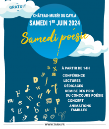 Samedi poésie au Château-musée du Cayla